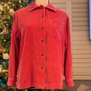 L.L. Bean Corduroy Button-Up Shirt